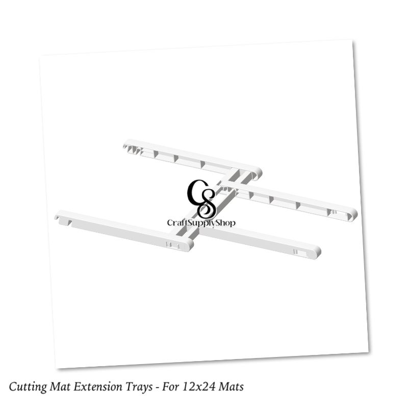 CraftSupplyShop Extension Tray for Maker 3/Maker And Explore Air/2/3, Cutting Mat 12x12 Holder for Maker And Explore Air Series, Tray Extender Compatible with Mat Silhouette Cameo 4