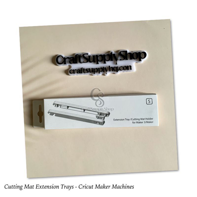 Extension Tray for Cricut Explore 3, Air 3, Air 2, Cutting Mat Holder for Cricut 12X24 Cutting Mat, Tray Extender Compatible with Explore Cutting Machine Extender Tools Support