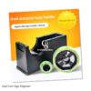 Heavy Duty Tape dispenser with Non-Slip Base - Commercial/Office/Home, Sharp Blades for & Tape, Sturdy Construction, - Ideal for Packaging, Office, Home - Office Essentials, Supplies, Ergonomic Handle, Sleek