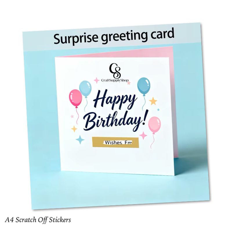 8.5 X 11 Inch Gold and Silver Self-adhesive Scratch Stickers for Hand-crafted Game Cards and Raffle Tickets, Oversized A4 Craftsupplyshop Scratch-Off Stickers That Can Be Cut to Your Preference, Measuring 21.59 X 27.94 cm. These Full-Sheet Labels Are Perfect for Business Promotions, Wedding Games, Party Favors, And Reward Scratch Cards