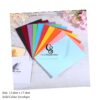 Kraft purple pink rose red blue white black yellow Paper Envelope Packaging Custom Print Bags Clothing Packaging Bags Rigid Mailer Envelope with Side Gusset