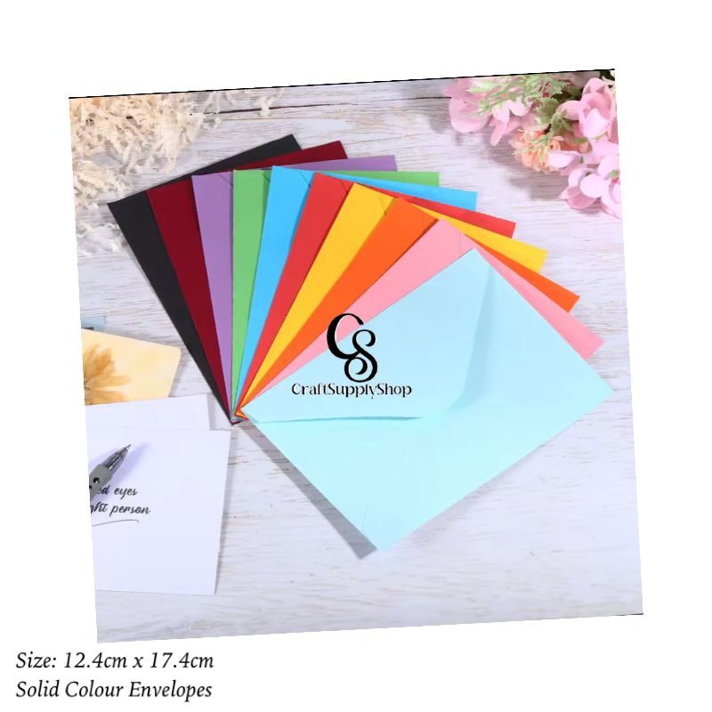 Kraft purple pink rose red blue white black yellow Paper Envelope Packaging Custom Print Bags Clothing Packaging Bags Rigid Mailer Envelope with Side Gusset